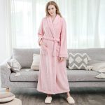 Robe de chambre polaire femme 130 cm